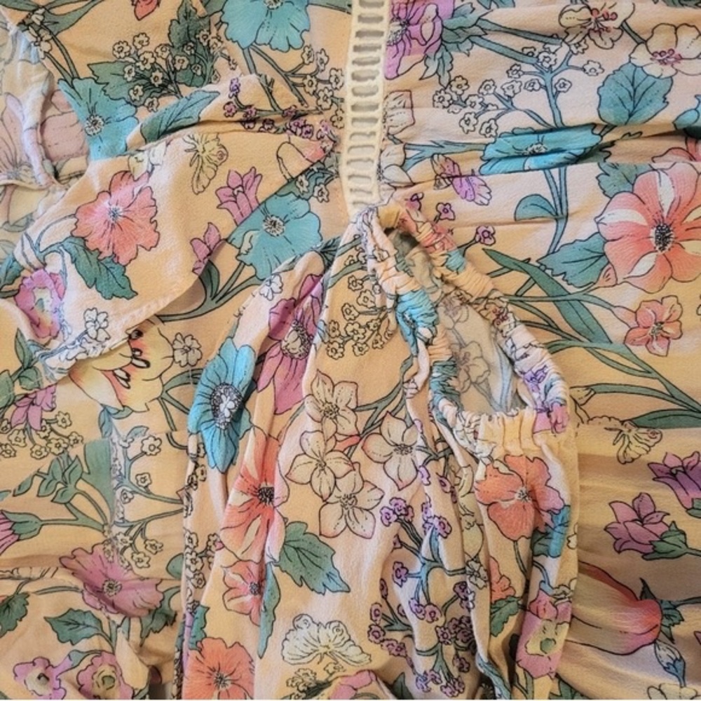 Spell Sayulita Frill Dress Size S